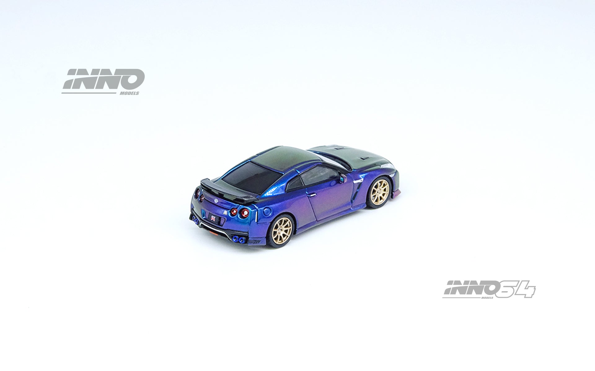 INNO64 1/64 Nissan GT-R (R35) T-Spec in MIdnight Purple – Model