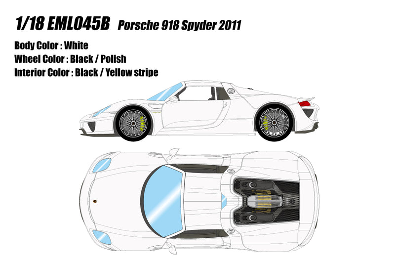 Make Up Co., Ltd / Eidolon 1:18 Porsche 918 Spyder 2011