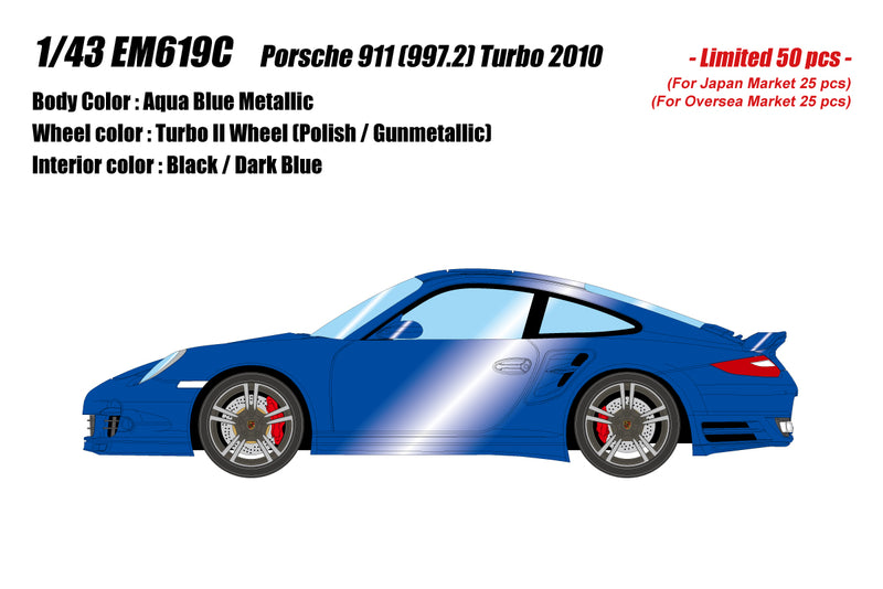 *PREORDER* Make Up Co., Ltd / Eidolon 1:43 Porsche 911 (997.2) Turbo 2010
