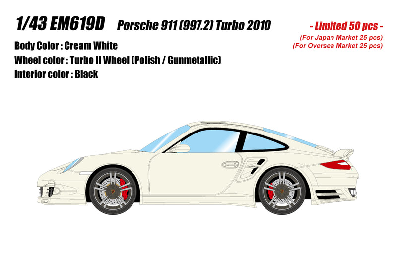 *PREORDER* Make Up Co., Ltd / Eidolon 1:43 Porsche 911 (997.2) Turbo 2010