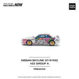 *PREORDER* Pop Race 1:64 Nissan Skyline GT-R R32 #22 AXIA Group A