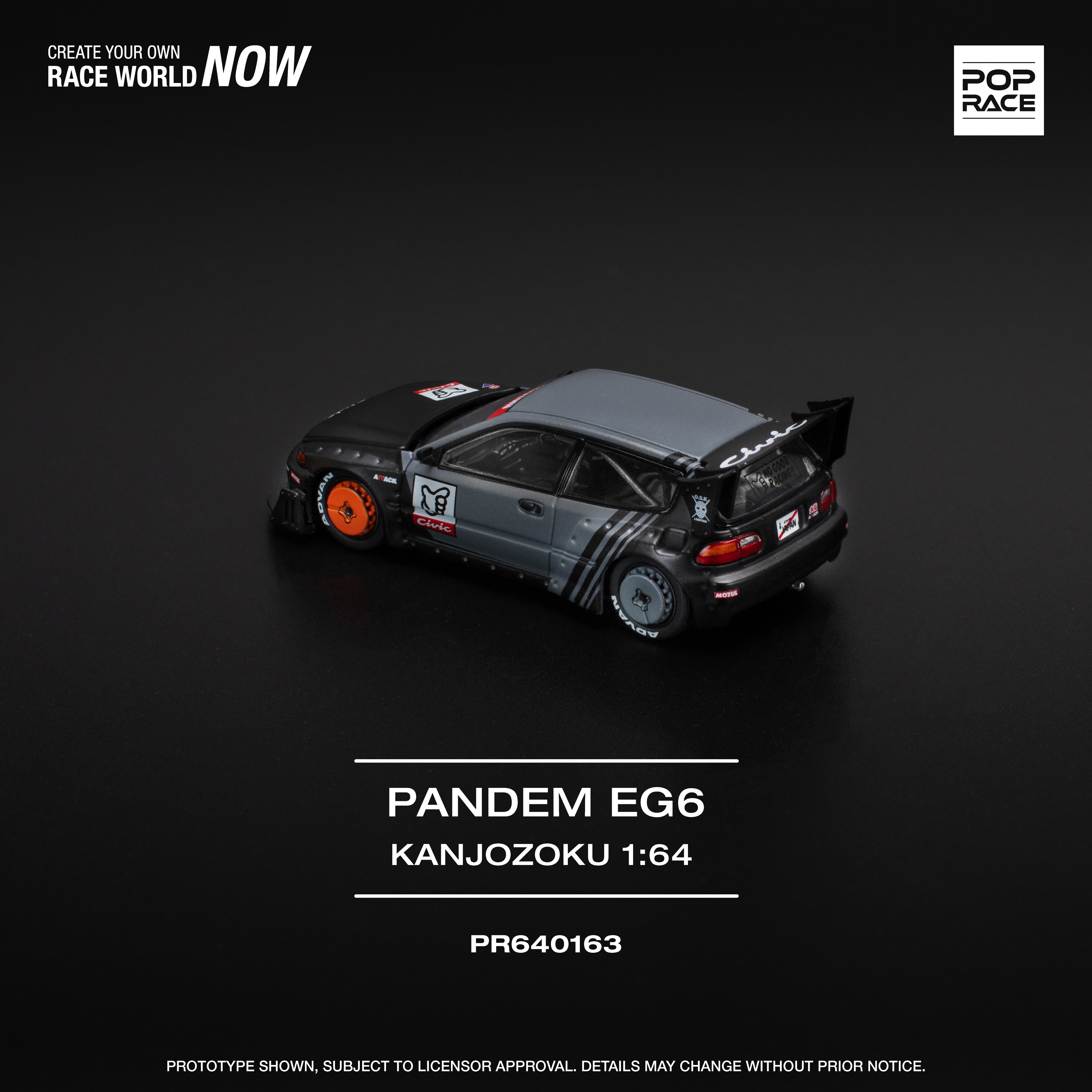 ミニカー HONDA CIVIC EG6 PANDEM 1/64 XCARTOYS 1/64 Scale Honda Civic EG6 PANDEM Blue Diecast Car