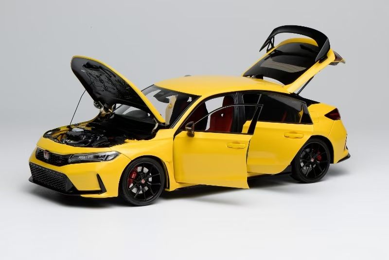 MOTORHELIX 1:18 Honda Civic TYPE-R (FL5) - Sunlight Yellow