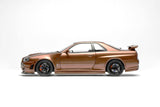 *PREORDER* MotorHelix 1:18 Nissan Skyline GT-R (R34) Customized Version - Metallic Bronze