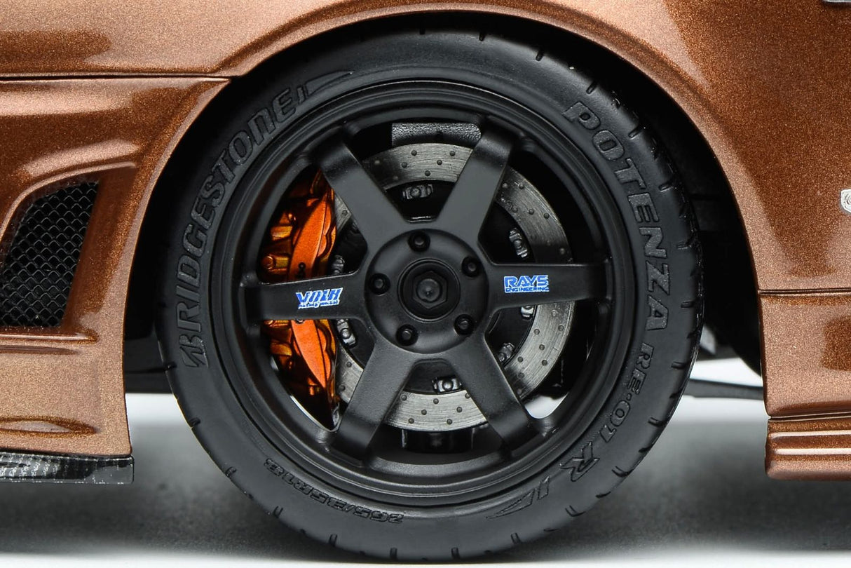 *PREORDER* MotorHelix 1:18 Nissan Skyline GT-R (R34) Customized Version - Metallic Bronze