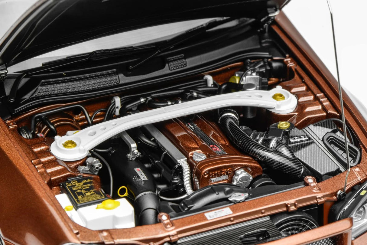*PREORDER* MotorHelix 1:18 Nissan Skyline GT-R (R34) Customized Version - Metallic Bronze