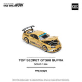 Pop Race 1:64 Toyota Supra (JZA80) TOP SECRET in Gold