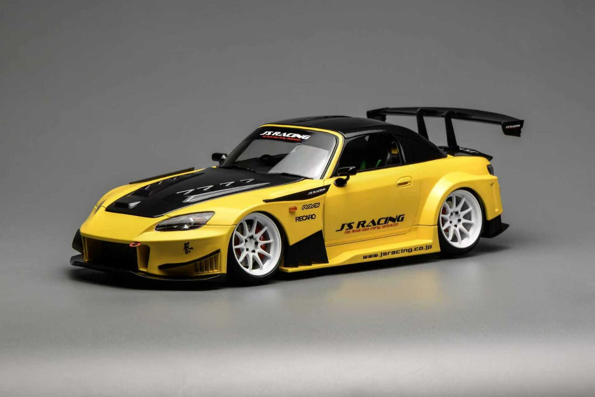*PREORDER* MotorHelix 1:18 Honda S2000 J's Racing in New Indy Yellow Pearl