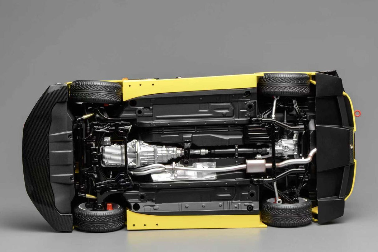 *PREORDER* MotorHelix 1:18 Honda S2000 J's Racing in New Indy Yellow Pearl