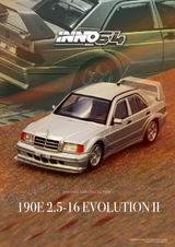 *PREORDER* INNO64 1:64 Mercedes-Benz 190E in Silver