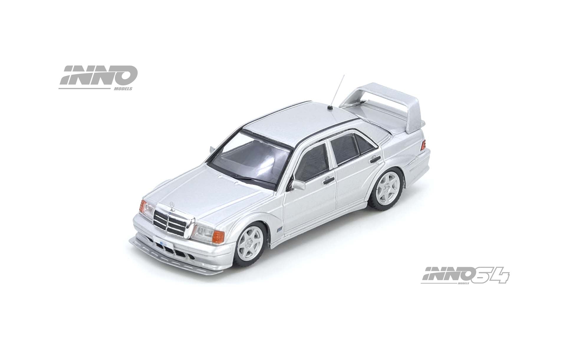 PREORDER* INNO64 1:64 Mercedes-Benz 190E in Silver – Model Cars