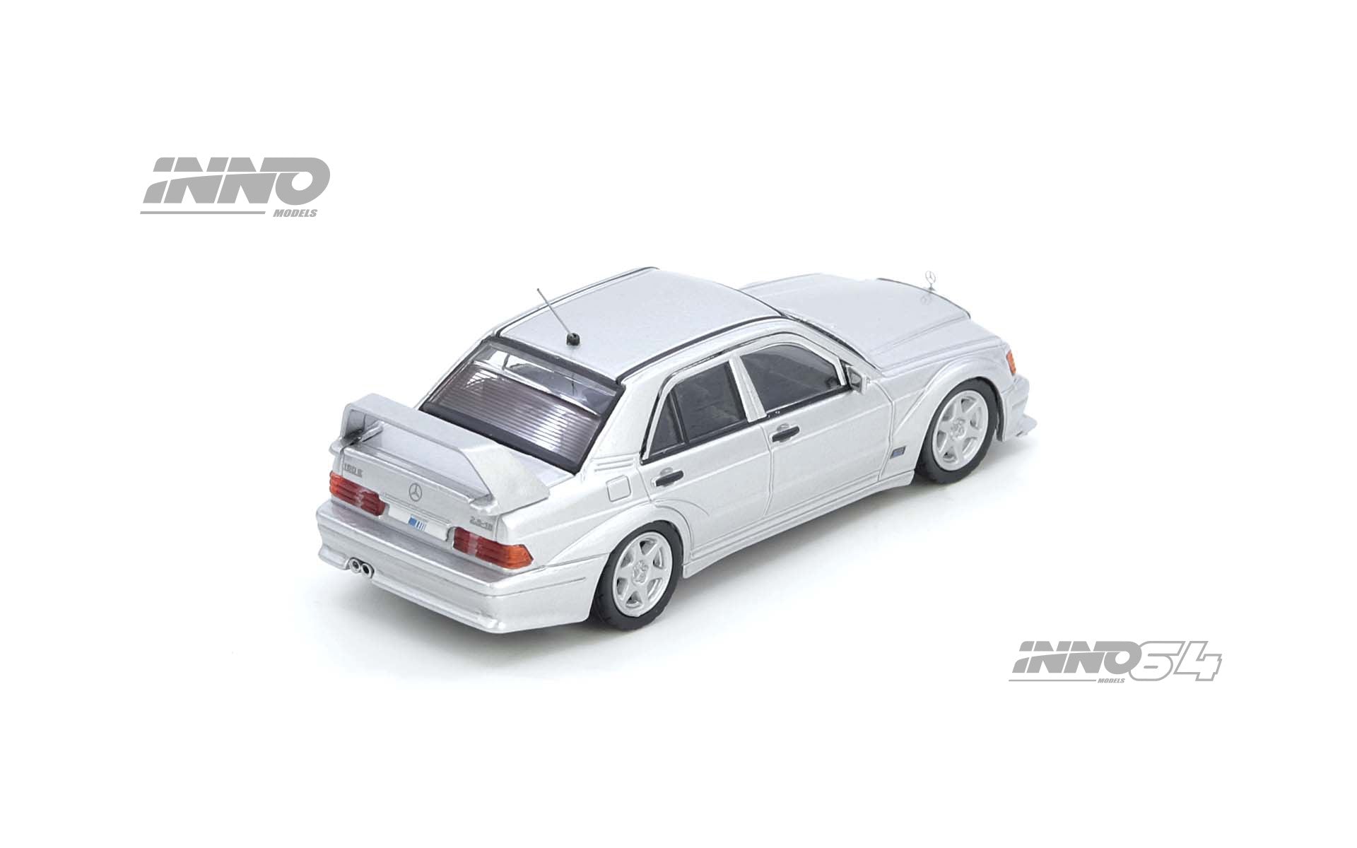 PREORDER* INNO64 1:64 Mercedes-Benz 190E in Silver – Model Cars
