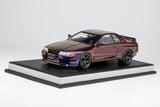 MotorHelix 1:18 Nissan Skyline GT-R (R32) Customized Version in Purple