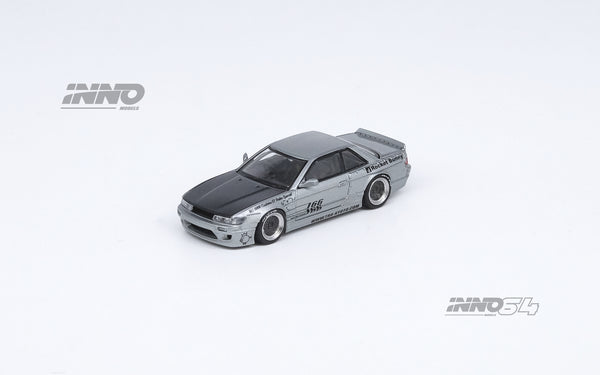 INNO64 1:64 Nissan S13 Silvia Pandem Rocket Bunny Edition in Silver