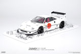 INNO Models 1:18 Ferrari F40 Liberty Walk in White Tokyo Auto Salon 2023