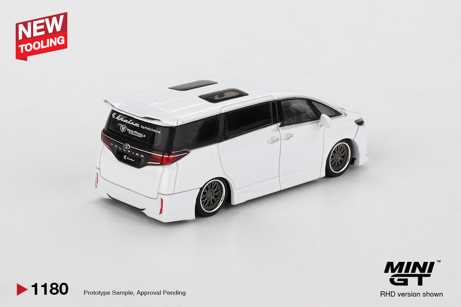 PREORDER* MINIGT 1:64 Toyota Alphard 40 KUHL in White – Model Cars