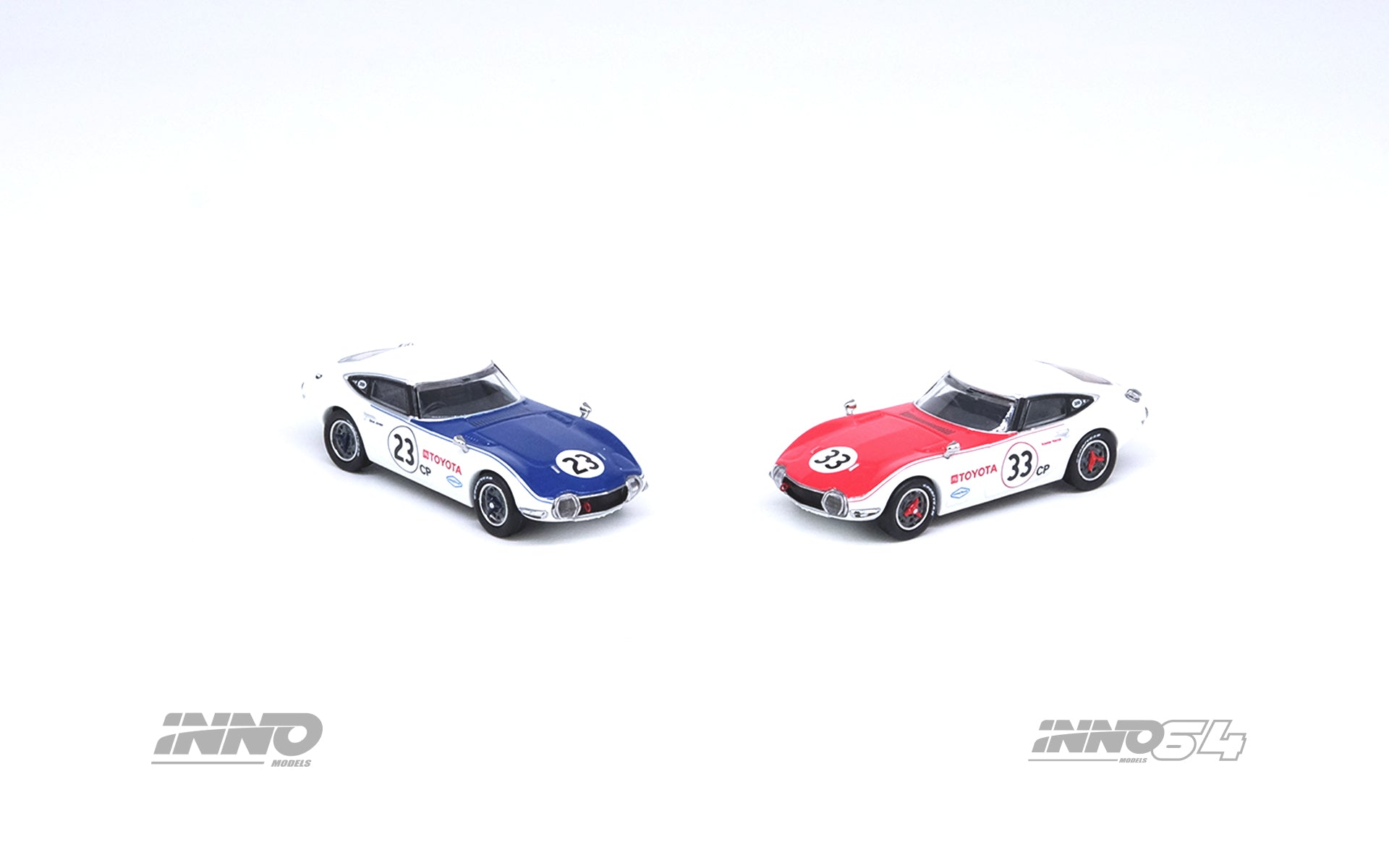 INNO64 1:64 Toyota 2000GT in Solar Red | Collectible Model Car