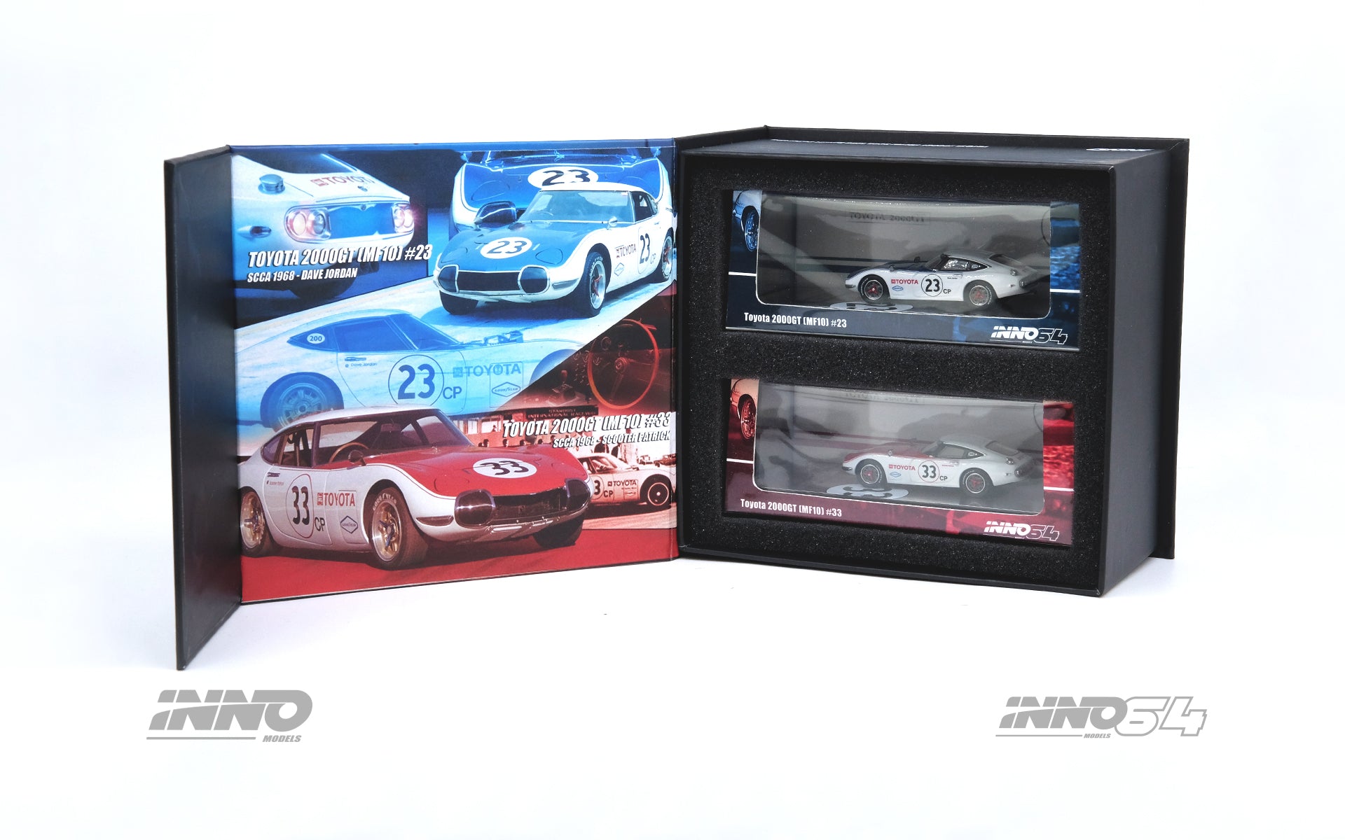 INNO64 1:64 Toyota 2000GT in Solar Red | Collectible Model Car