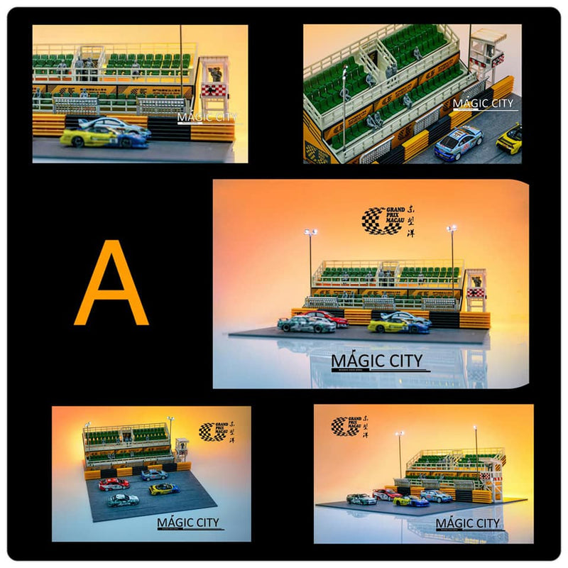 Magic City 1:64 Macau Grand Prix - Spectator Stands