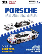 *PREORDER* Trends Hobby 1:64 Porsche 911 GT1 Mobil 1 Le Mans 1998