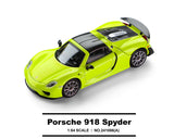 *PREORDER* Trends Hobby 1:64 Porsche 918 Spyder in Acid Green