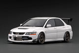 Ignition Model 1:18 Mitsubishi Lancer Evolution IX (CT9A) in White with NO ENGINE DISPLAY!