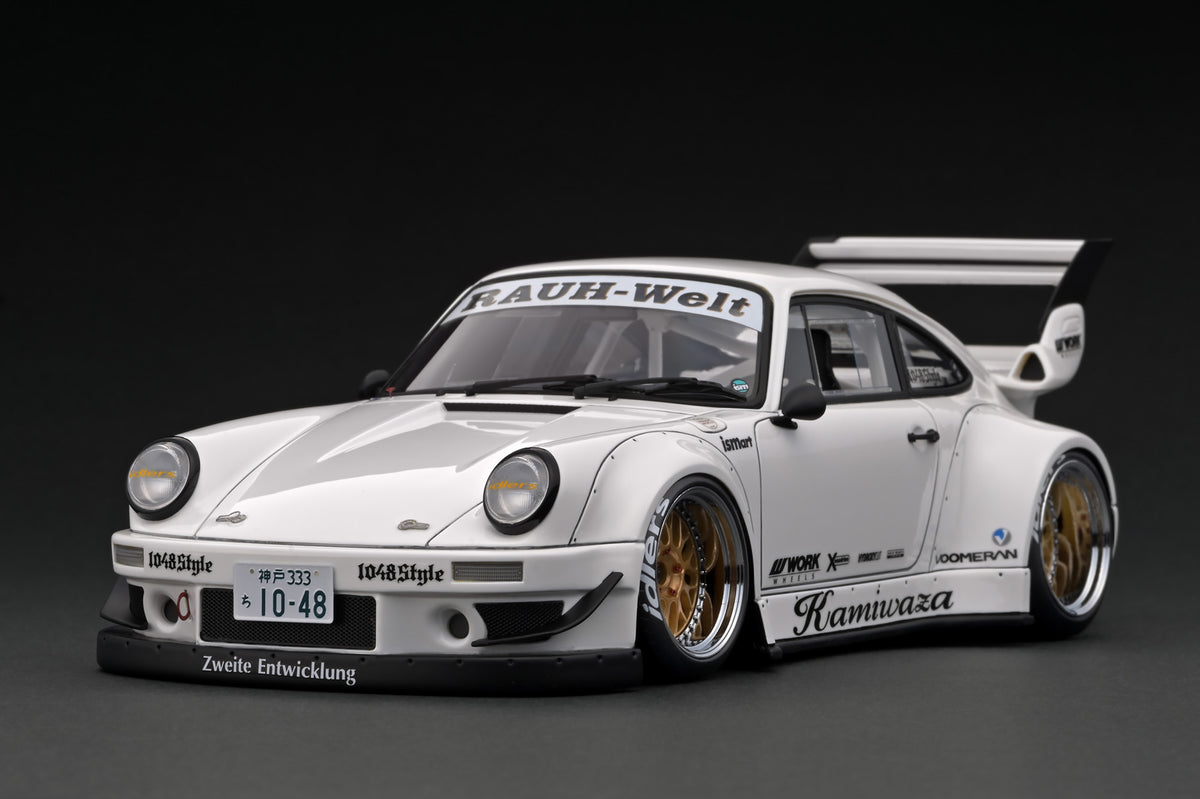 Model Model Rwb 930 Ignition Model 1:18 Porsche 930 RWB in White – Model Cars Houston