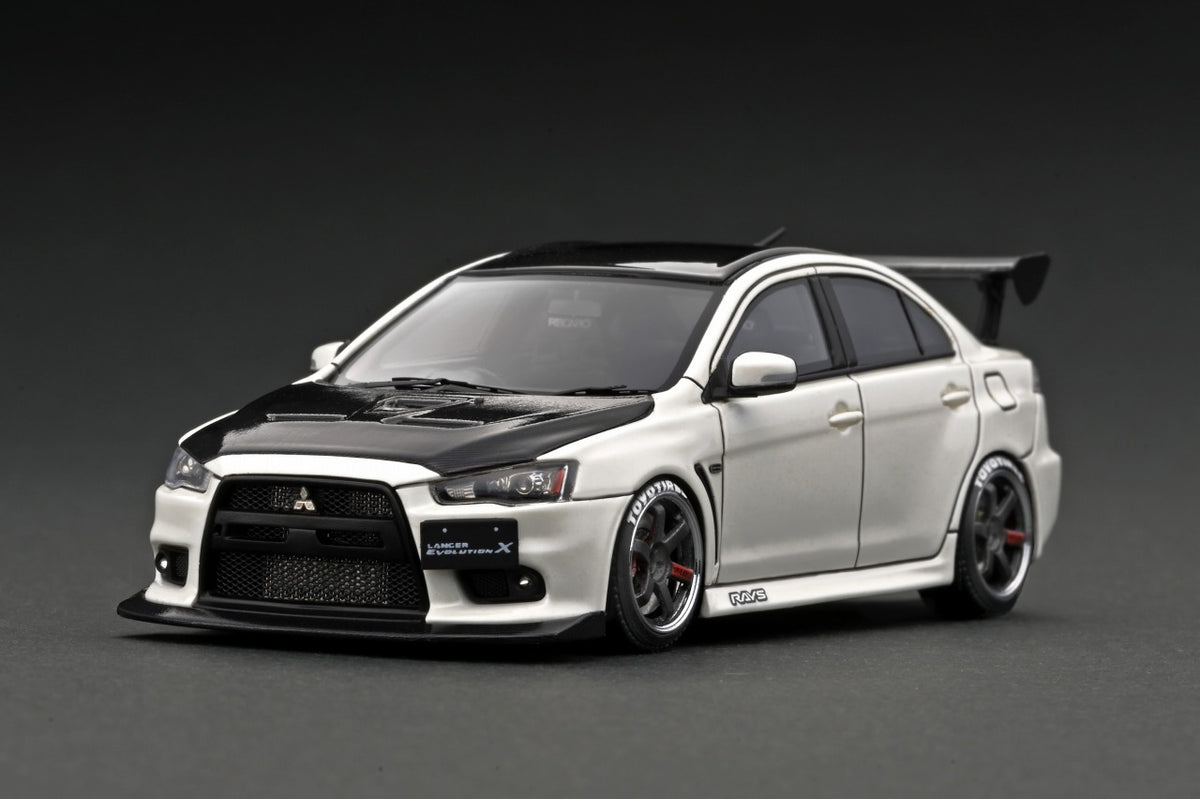 Ignition Model 1:43 Mitsubishi Lancer Evolution X (CZ4A) in Pearl Whit Ignition Model 1:43 Mitsubishi Lancer Evolution X (CZ4A) in Pearl Whit