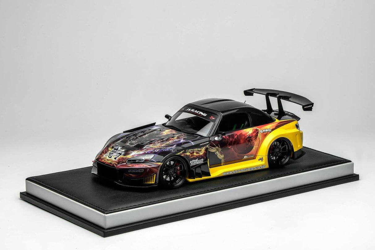 *PREORDER* MotorHelix 1:18 Honda S2000 J's Racing Maou 2013 in Maou Livery Resin Version
