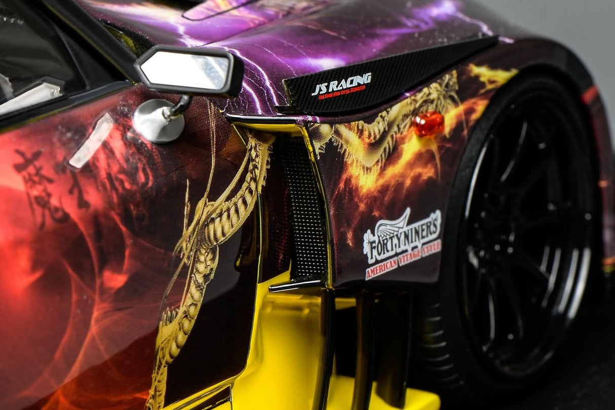 *PREORDER* MotorHelix 1:18 Honda S2000 J's Racing Maou 2013 in Maou Livery Resin Version