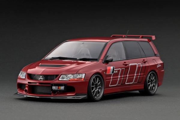 *PREORDER* Ignition Model 1:18 Mitsubishi Lancer Evolution Wagon (CT9W) in Red