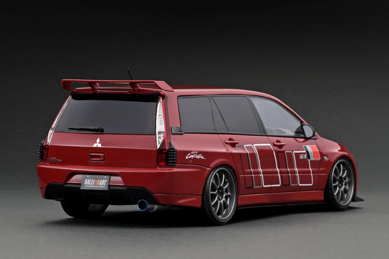 Ignition Model 1:18 Mitsubishi Lancer Evolution Wagon (CT9W) in Red