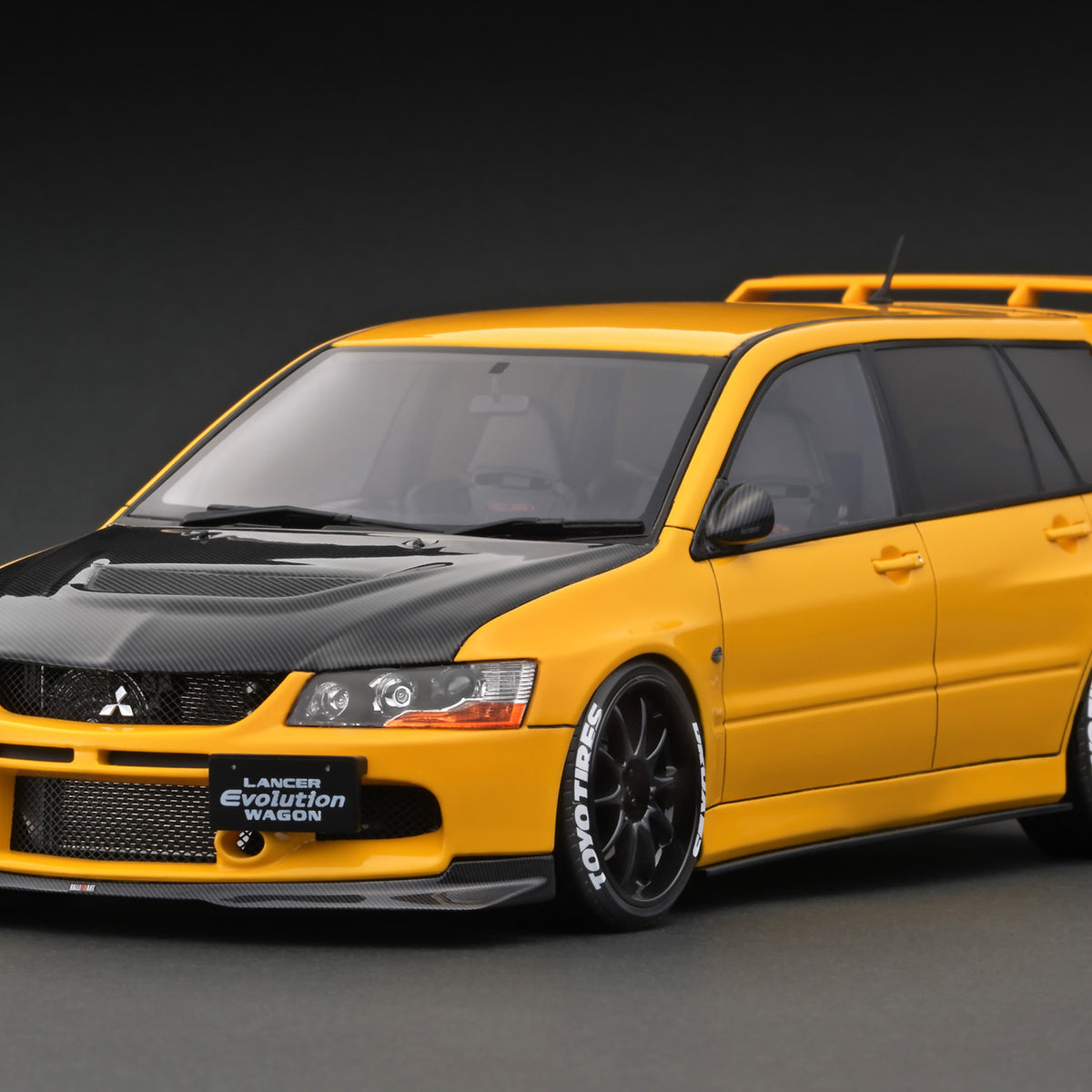 Ignition Model 1:18 Mitsubishi Lancer Evolution Wagon (CT9W) in Yellow ...