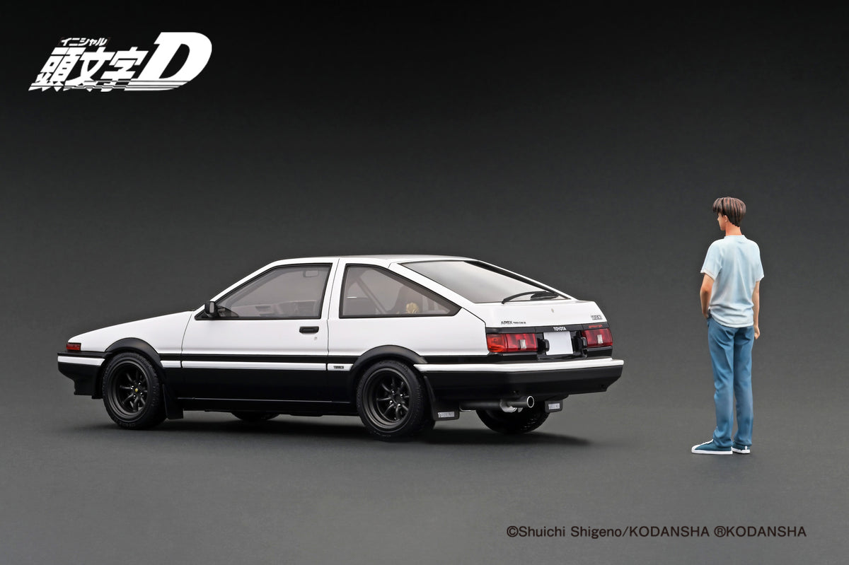 1:18 Toyota Sprinter Trueno 3Dr GT Apex (AE86) -- White