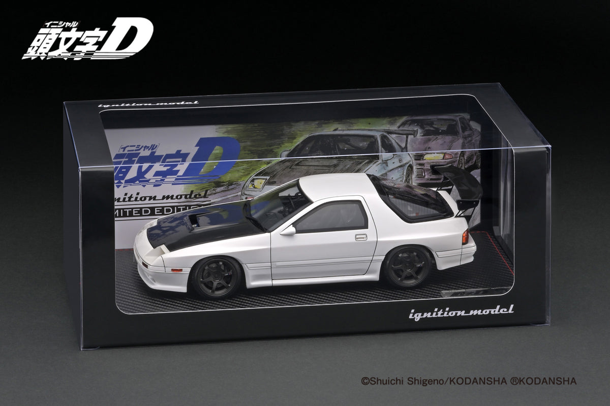 IG 1/18 INITIAL D Mazda Savanna RX-7 Infini FC3S Metal