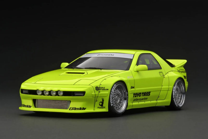 Ignition Model 1:18 Mazda RX-7 (FC3S) Pandem in Yellow