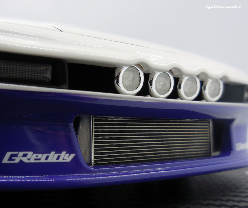 *PREORDER* Ignition Model 1:18 Mazda RX-7 (FC3S) Pandem in White / Purple