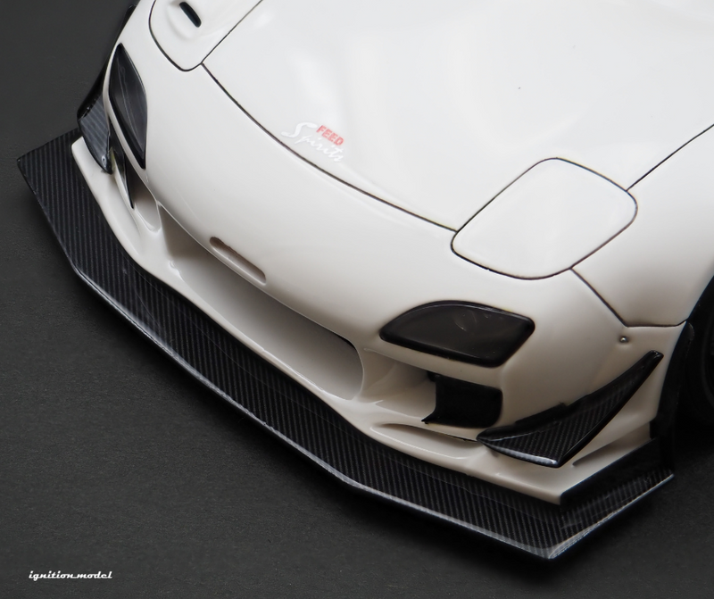 *PREORDER* Ignition Model 1:18 Mazda RX-7 (FD3S) FEED Afflux GT3 in White