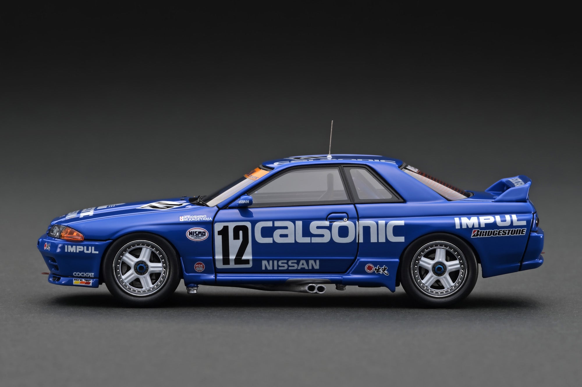 Ignition Model 1:43 Nissan Skyline GT-R (BNR32) (#12) Calsonic