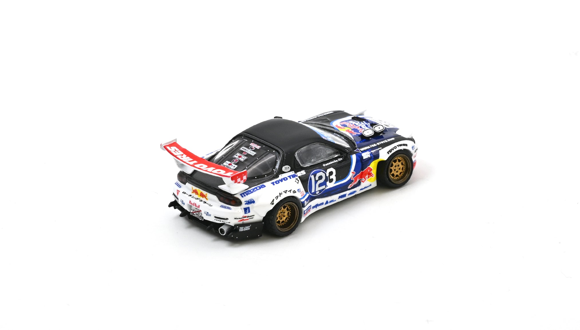 アンドレ・イグダーラ MVP EDITION ボブルヘッド PREORDER* INNO64 1:64 Mazda RX-7 (FD3S) MAD MIKE 