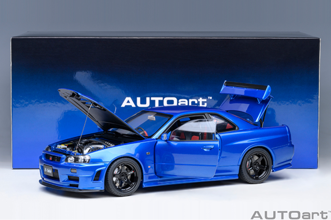 ミニカー AUTOart NISMO SKYLINE GT-R (R34) 1/18 Autoart 1/18 Nissan Skyline GT-R R34 Nismo Z-TUNE RHD