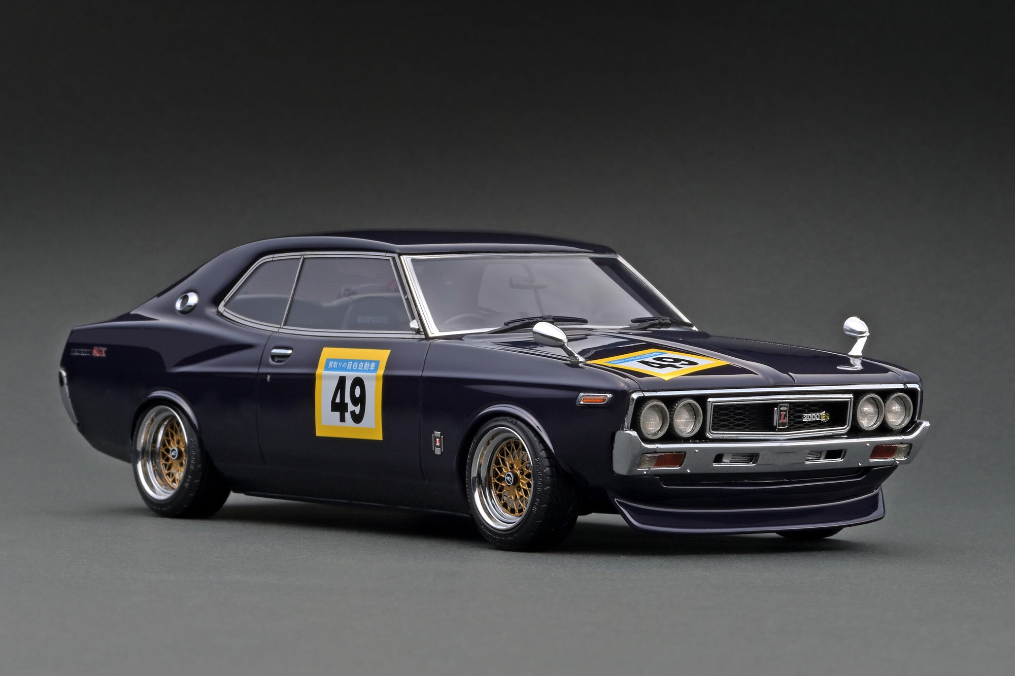 Ignition Model - 1/18 NISSAN LAUREL 2000 SGX (C130) PURPLE