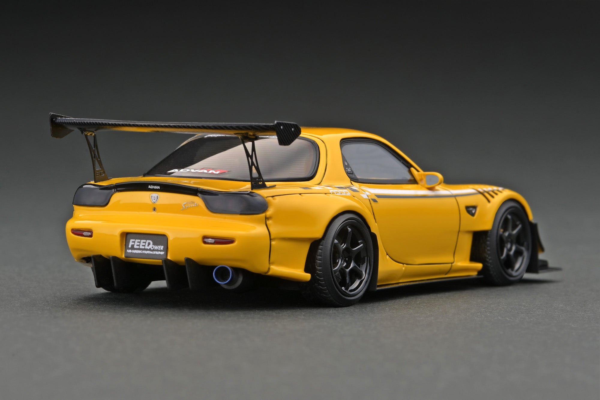 ミニカー 1/43 FEED FD3S Afflux GT3 Gunllic 1 43 MAZDA RX 7 FD3S (Fujita Engineering FEED FD3S Afflux