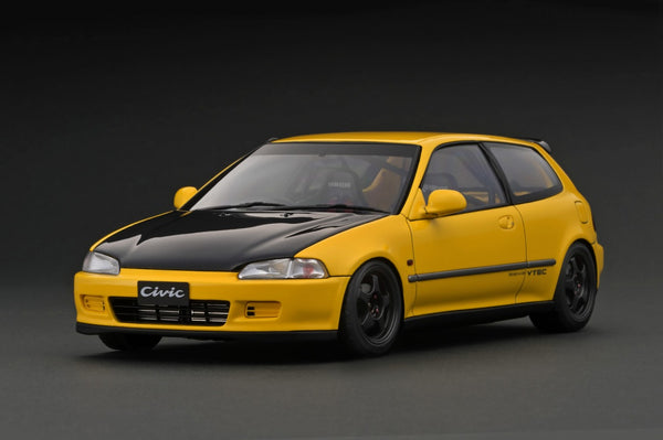 *PREORDER* Ignition Model 1:18 Honda Civic (EG6) in Yellow