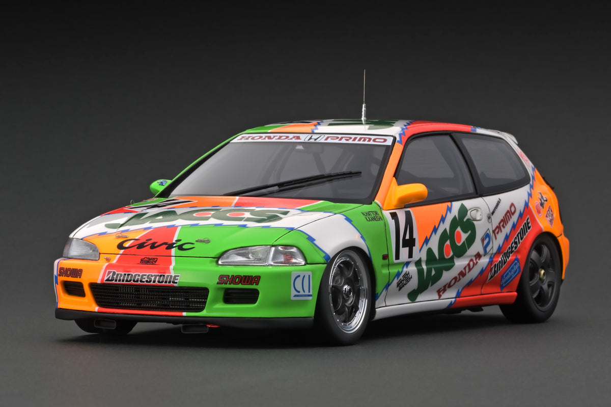 【特別セール品】 Model Ignition 1:18 JACCS #14 JTC 1993 (EG6) Civic Honda レーシングカー
