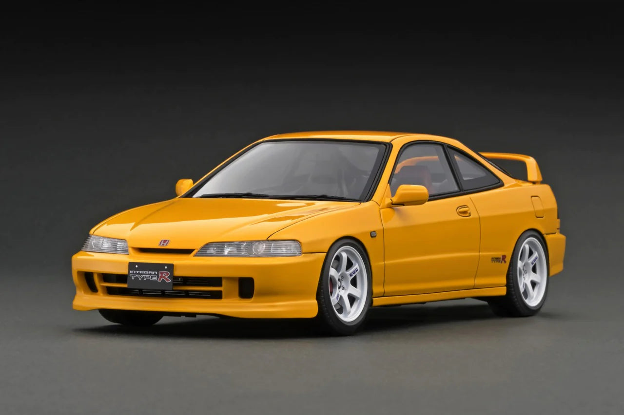 Ignition Model 1:18 Honda Integra (DC2) Type-R in Yellow – Model Ignition Model 1:18 Honda Integra (DC2) Type-R in Yellow – Model