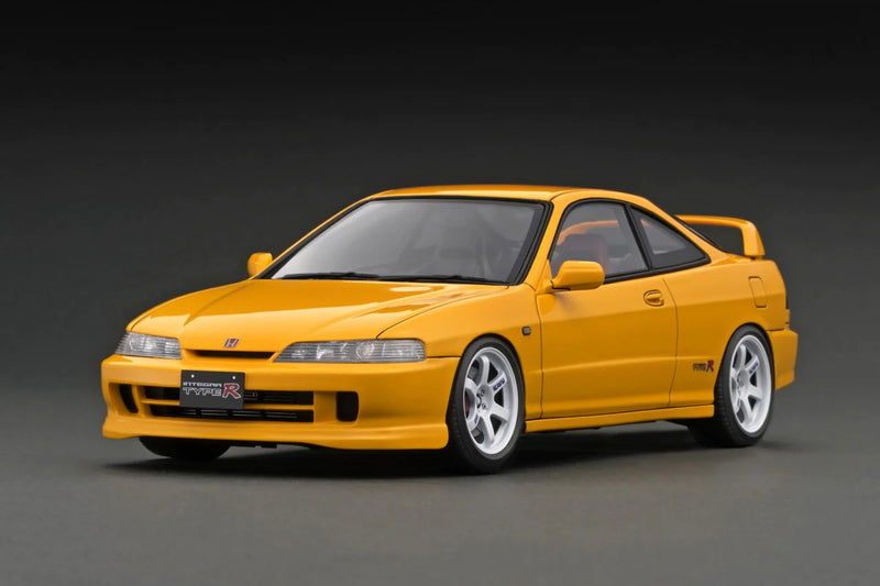 Ignition Model IG3059 1/18 Honda INTEGRA (DC2) TYPE R Yellow