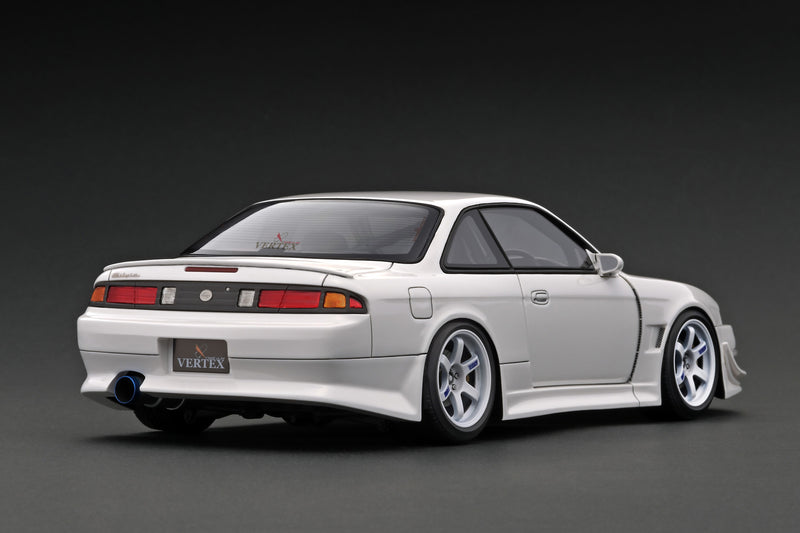 Ignition Model 1:18 Nissan Silvia (S14) VERTEX in White