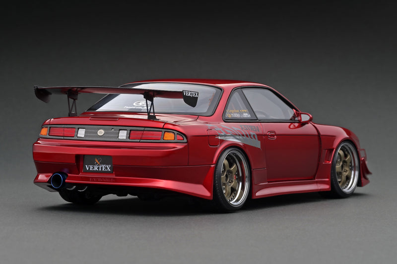 Ignition Model 1:18 Nissan Silvia (S14) VERTEX in Red Metallic