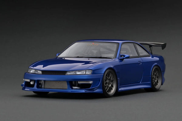 Ignition Model 1:18 Nissan Silvia (S14) VERTEX in Blue Metallic